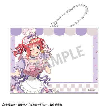 【予約2025年02月】五等分の花嫁∽ フォトフレームアクリルキーホルダー 中野二乃/アイス屋さん カミオジャパン