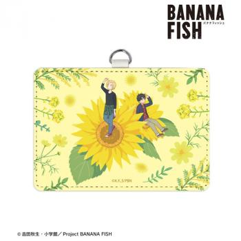 【予約2025年03月】BANANA FISH アッシュ・リンクス＆奥村英二 Botania 第2弾 ネックストラップ付きパスケース アルマビアンカ