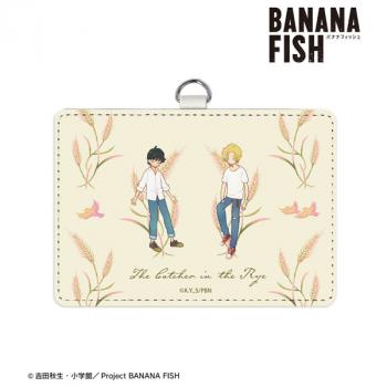 【予約2025年03月】BANANA FISH アッシュ・リンクス＆奥村英二 Botania ネックストラップ付きパスケース アルマビアンカ