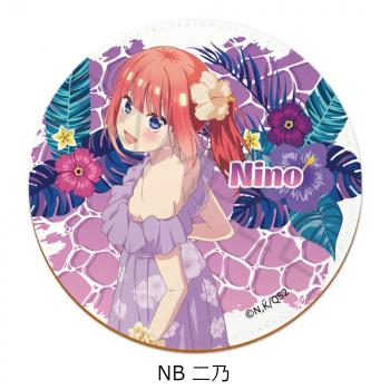 【予約2025年03月】TVスペシャルアニメ「五等分の花嫁＊」レザーコースター NB (二乃) シンクイノベーション