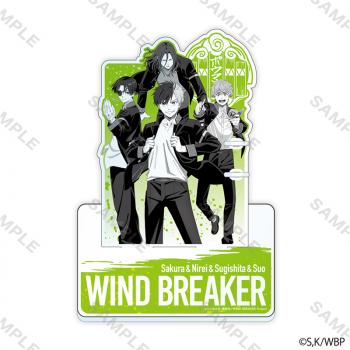 【予約2025年02月】WIND BREAKER　アクリルペンスタンド モノカラー (桜&楡井&楡井&蘇枋) YTE