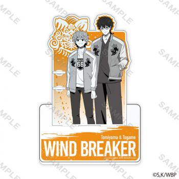 【予約2025年02月】WIND BREAKER　アクリルペンスタンド モノカラー (兎耳山&十亀) YTE