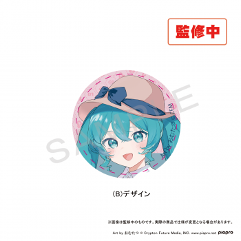 【予約2025年02月】初音ミク×甲州印伝 56mmコレクション缶バッジ Bデザイン 加藤商会