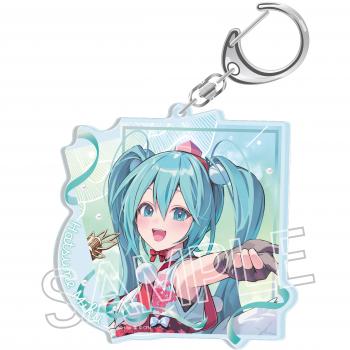 【予約2025年03月】初音ミク あやかしステージ アクリルキーホルダー 鴉天狗 ツインクル