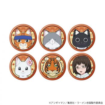 【予約2025年03月】缶バッジ「TVアニメ『ラーメン赤猫』」01/ブラインド(全6種)(公式イラスト) 6パック入りBOX A3