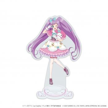 【予約2025年03月】アクリルスタンド「プリパラ10周年×サンリオキャラクターズ」01/真中らぁら×マイメロディ(等身イラスト) A3