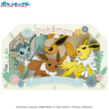 【予約2025年03月】ポケットモンスター PAPER THEATER(ペーパーシアター) PT-L73 イーブイ・シャワーズ・サンダース・ブースター エンスカイ