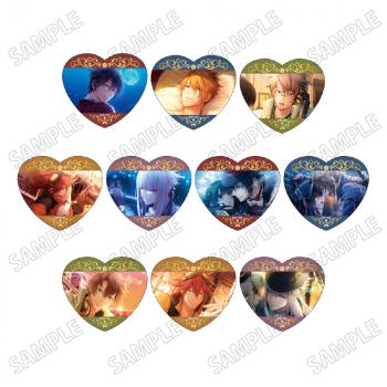 【予約2025年03月】Code：Realize 〜創世の姫君〜 ハート型ラメアクリルバッジコレクション 10パック入りBOX メディコス・エンタテインメント