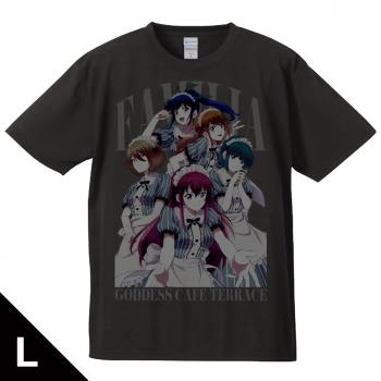 【予約2025年03月】女神のカフェテラス Tシャツ Familia ver. Lサイズ アズメーカー