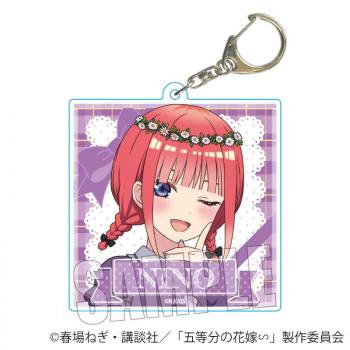 【予約2025年03月】ちょいデカアクリルキーホルダー 五等分の花嫁∽/中野 二乃 ピクニックver. ベルハウス