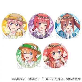 【予約2025年03月】トレーディング缶バッジ 五等分の花嫁∽/ピクニックver. 5パック入りBOX ベルハウス