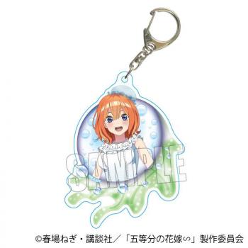 【予約2025年03月】ちょいデカアクリルキーホルダー 五等分の花嫁∽/中野 四葉 くらげドレスver. ベルハウス