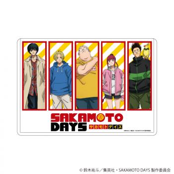 【予約2025年03月】キャラクリアケース「SAKAMOTO DAYS」01/集合デザイン(公式イラスト) A3