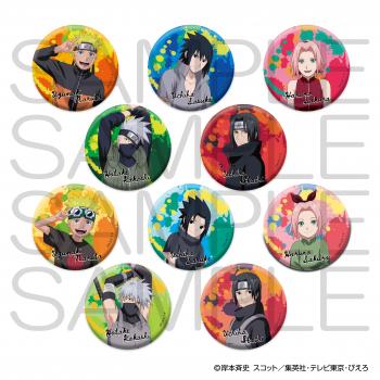 【予約2025年04】NARUTO-ナルト- 疾風伝 きらきら缶バッジコレクション メモリーズver. 10パック入りBOX KADOKAWA