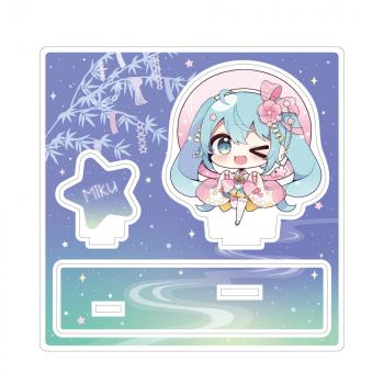 【予約2025年03月】初音ミク 秋葉原フェスティバル 2024 ミニキャラアクリルジオラマ 七夕ver. / 初音ミク キャラバン