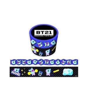 BT21 MANG マスキングテープセット 2種セット、各種1個