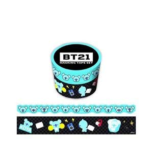 BT21 KOYA マスキングテープセット 2種セット、各種1個