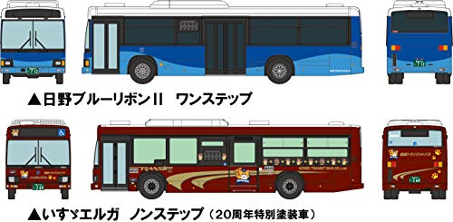 【予約2021年07月】ザ・バスコレクション バスコレ 京成トランジットバス 20周年記念 2台セット ジオラマ用品 (メーカー初回受注限定生産)