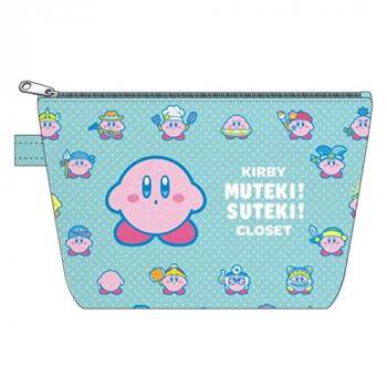 ケイカンパニー 星のカービィ KIRBY MUTEKI! SUTEKI! CLOSET 船型ポーチ ブルー H135×W210×D60mm HKC-FP-BL