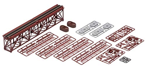 【予約2021年06月】TOMIX Nゲージ 上路式単線トラス鉄橋S280 (F) 赤 (れんが橋脚・2本付) 3266 鉄道模型用品