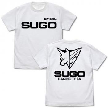 コスパ 新世紀GPXサイバーフォーミュラ スゴウアスラーダ Tシャツ WHITE Sサイズ【送料込み】