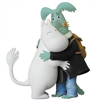 UDF ウルトラディテールフィギュア No.524 MOOMIN シリーズ5 若き日のムーミンパパとフレドリクソン 全高約108mm 塗装済み 完成品 フィギュア