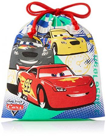 スケーター 子供用 お弁当 巾着袋 マチ付き 20×20cm  カーズ Cars 18 ディズニー KB64C