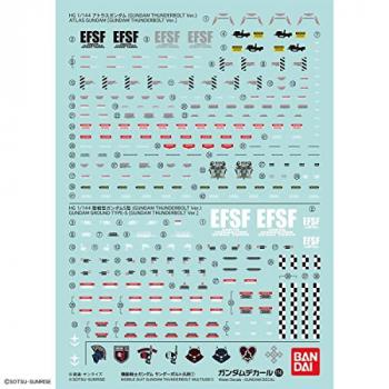 ガンダムデカール No.114 機動戦士ガンダム サンダーボルト汎用(1)【送料込み】