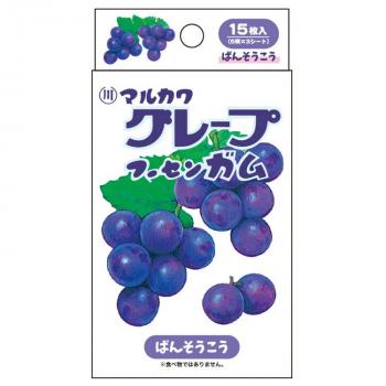 マルカワフーセンガム グレープ ばんそうこう お菓子シリーズ 柄入り絆創膏 169580