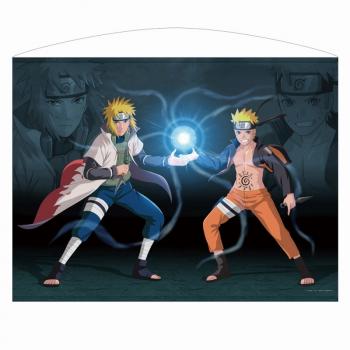 【予約2025年03月】NARUTO-ナルト- 疾風伝 描き下ろし うずまきナルト＆波風ミナト 100cmタペストリー コスパ