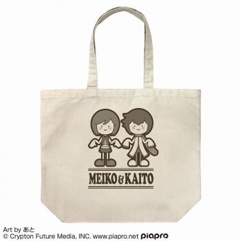 【予約2024年12月】MEIKO・KAITO MEIKO＆KAITO ラージトート あと Ver./NATURAL コスパ