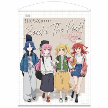 【予約2024年12月】アニメ「ぼっち・ざ・ろっく!」 描き下ろし 結束バンド 100cmタペストリー ストリートファッションVer. コスパ