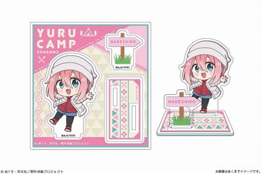 【予約2024年08月】ゆるキャン△ SEASON３ ミニキャラ アクリルフィギュアmini 01 各務原なでしこA カナリア