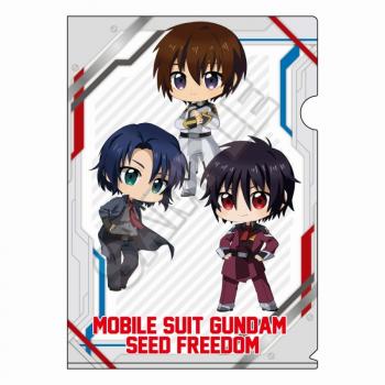 【予約2024年10月】機動戦士ガンダムSEED FREEDOM もちっこ A4クリアファイル GRANUP