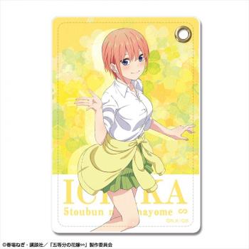 【予約2024年12月】五等分の花嫁∽ レザーパスケース デザイン01(中野一花/A) ライセンスエージェント