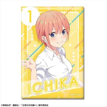 【予約2024年10月】五等分の花嫁∽ ホログラム缶バッジ デザイン01(中野一花/A) ライセンスエージェント