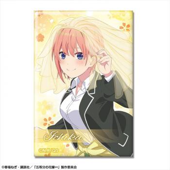 【予約2024年10月】五等分の花嫁∽ ホログラム缶バッジ デザイン02(中野一花/B) ライセンスエージェント