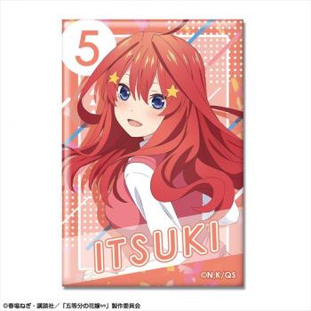 【予約2024年10月】五等分の花嫁∽ ホログラム缶バッジ デザイン09(中野五月/A) ライセンスエージェント