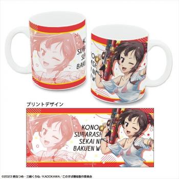 【予約2024年12月】この素晴らしい世界に爆焔を！ マグカップ デザイン01(めぐみん/Tシャツ水着Ver.)【描き下ろし】 ライセンスエージェント