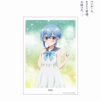 【予約2024年12月】TVアニメ「ワンルーム、日当たり普通、天使つき。」 描き下ろし 蔓深ひすい パーティーver. A3マット加工ポスター アルマビアンカ