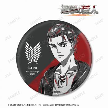 【予約2024年11月】進撃の巨人 エレン Ani-Art BLACK LABEL BIG缶バッジ アルマビアンカ