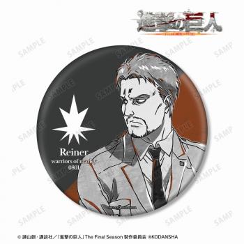 【予約2024年11月】進撃の巨人 ライナー Ani-Art BLACK LABEL BIG缶バッジ アルマビアンカ