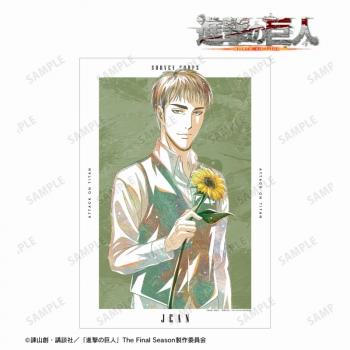 【予約2025年04月】進撃の巨人 描き下ろし ジャン Flower Shop ver. Ani-Art A3マット加工ポスター アルマビアンカ