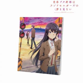 【予約2025年04月】青春ブタ野郎はランドセルガールの夢を見ない キービジュアル キャンバスボード アルマビアンカ