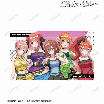 【予約2024年10月】五等分の花嫁∽ rockin’starコラボ 描き下ろし 集合 ロックアイドルver. マルチデスクマット アルマビアンカ