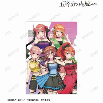 【予約2024年10月】五等分の花嫁∽ rockin’starコラボ 描き下ろし 集合 ロックアイドルver. クリアファイル アルマビアンカ