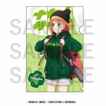 【予約2024年10月】「五等分の花嫁∽」 -サウナ行こう!- クリアファイル 中野 四葉 イーディス