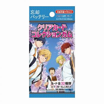 TVアニメ「忘却バッテリー」 クリアカードコレクションガム 16パック入りBOX エンスカイ