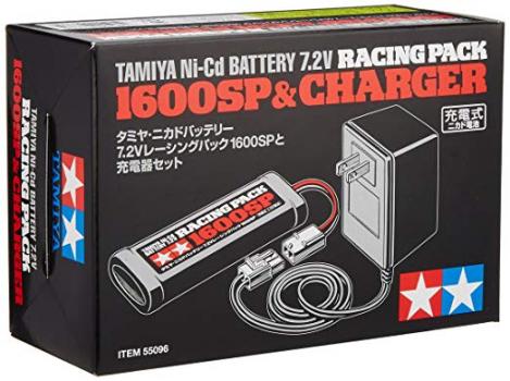 【送料無料】７．２Ｖレーシングパック１６００ＳＰと充電器